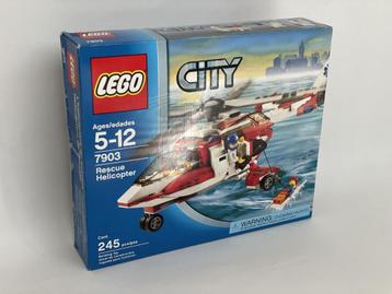 LEGO City Hospital 7903 Rescue Helicopter MET DOOS beschikbaar voor biedingen