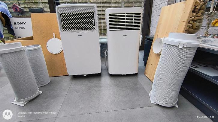 DOMO Mobiele Airco's, Huis en Inrichting, Woonaccessoires | Overige, Zo goed als nieuw, Ophalen