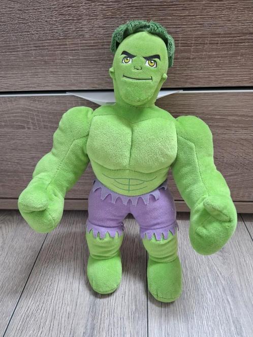 Knuffel Superhelden (Marvel) - De Hulk, Kinderen en Baby's, Speelgoed | Knuffels en Pluche, Zo goed als nieuw, Ophalen of Verzenden