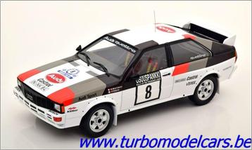 Audi Quattro 1000 Lakes Mouton/Pons 1/18 Ixo Models beschikbaar voor biedingen