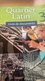 Quartier Latin 3 Infoboek, Ophalen, Frans, ASO, Zo goed als nieuw