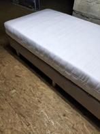 Slaapkamer, Huis en Inrichting, Slaapkamer | Boxsprings, Ophalen, 90 cm, Eenpersoons, Beige
