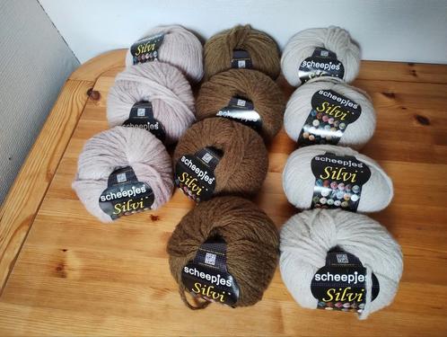 Scheepjes Silvi 100gr, Hobby en Vrije tijd, Breien en Haken, Nieuw, Ophalen of Verzenden