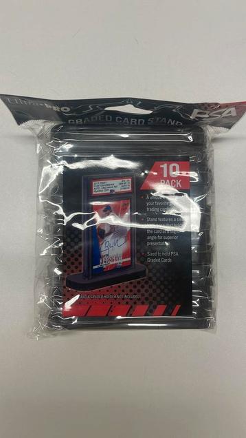 Pokemon Ultra pro graded card standing PSA. beschikbaar voor biedingen