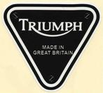 Triumph Made in Great Britain sticker #5, Motoren, Verzenden