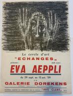 Affiche lithographique Eva Aeppli 1959, Enlèvement