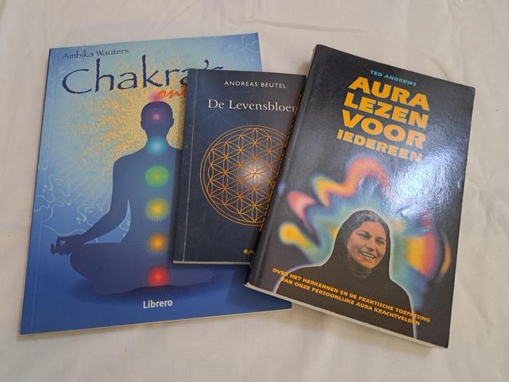Aura’s, chakra’s, levensbloem-korting bij meerdere aankopen, Boeken, Overige Boeken, Ophalen of Verzenden