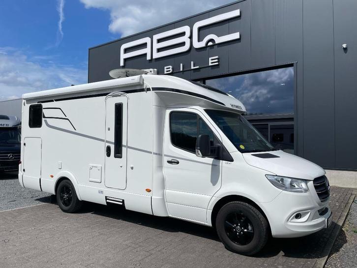 Hymer Tramp S 585 - 170 PK Automaat - Zonnepaneel - Garantie, Caravans en Kamperen, Mobilhomes, Bedrijf, tot en met 5, Half-integraal