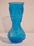 Empoli , made in Italy,  blauwe vaas met fruit decoratie, Maison & Meubles, Accessoires pour la Maison | Vases, Enlèvement ou Envoi