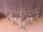 6 verres Picon sur un bol à vin blanc en forme de PICONE en, Collections, Marques & Objets publicitaires, Ustensile, Comme neuf