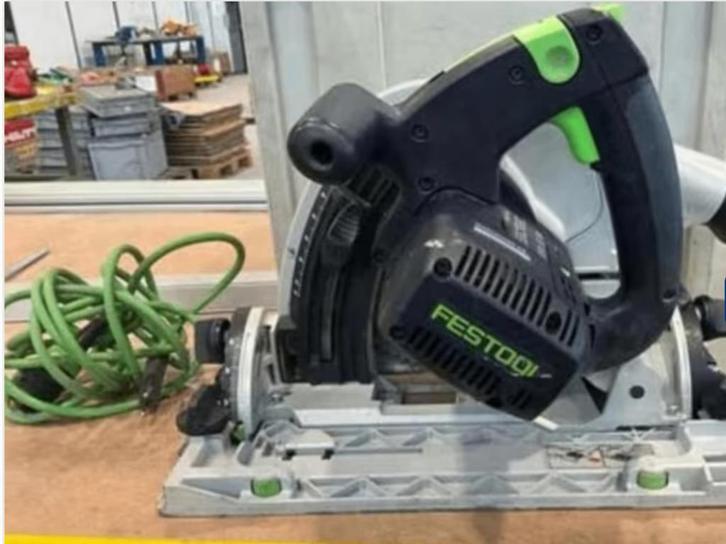 Festool TS 75 EBQ, Doe-het-zelf en Bouw, Gereedschap | Zaagmachines, Gebruikt, Cirkelzaag, Ophalen