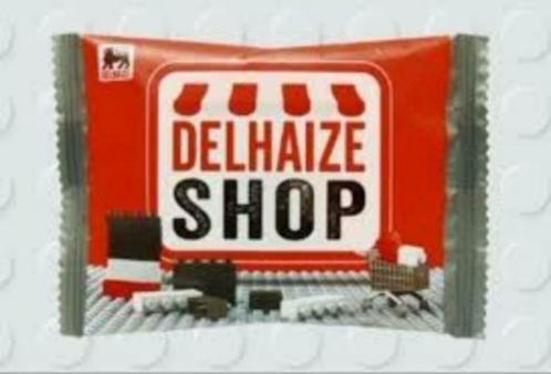 CHERCHE sachets de briques "Delhaize Shop", Contacten en Berichten, Sport en Hobby oproepen