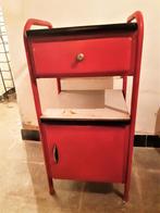 retro vintage jaren '60 ziekenhuis nachtkastje., Antiek en Kunst, Ophalen