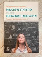 Inductieve statistiek voor de gedragswetenschappen, Boeken, Psychologie, Nieuw, Ophalen of Verzenden, Overige onderwerpen