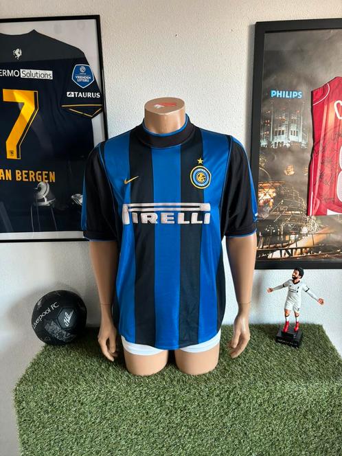 Inter thuisshirt 2000-2001 Jugovic, Sport en Fitness, Voetbal, Zo goed als nieuw, Shirt, Maat L, Ophalen of Verzenden