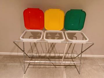 Vuiniszakhouder triple