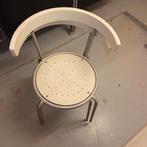 2 stoeltjes, Huis en Inrichting, Ophalen, Gebruikt, Twee, Wit