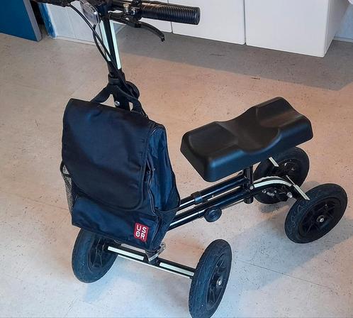 Knierollator/kniestep met luchtbanden, Diversen, Rollators, Zo goed als nieuw, Ophalen
