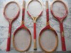 Raquette de tennis en bois vintage Pakistan (5) c, Enlèvement ou Envoi, Raquette