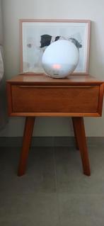 Eiken nachtkastje retro, Ophalen, Zo goed als nieuw, 45 tot 65 cm, Minder dan 55 cm
