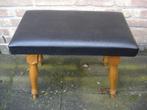 Retro /vintage voeten bankje / voetenbankje, Huis en Inrichting, Ophalen, Minder dan 50 cm, Gebruikt, Vintage / retro
