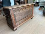 Houten kist uit eik, Huis en Inrichting, Ophalen, Zo goed als nieuw