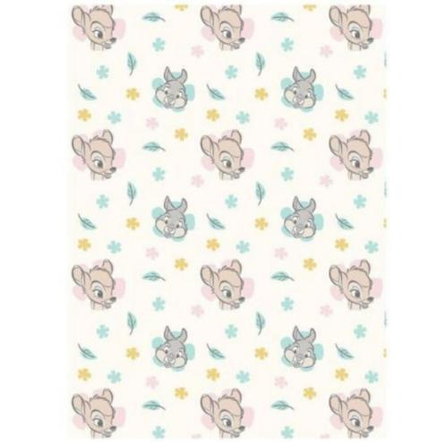 Bambi Fleece Deken - Disney Baby, Kinderen en Baby's, Dekens, Slaapzakjes en Inbakerproducten, Nieuw, Deken, 100 cm of meer, Ophalen of Verzenden