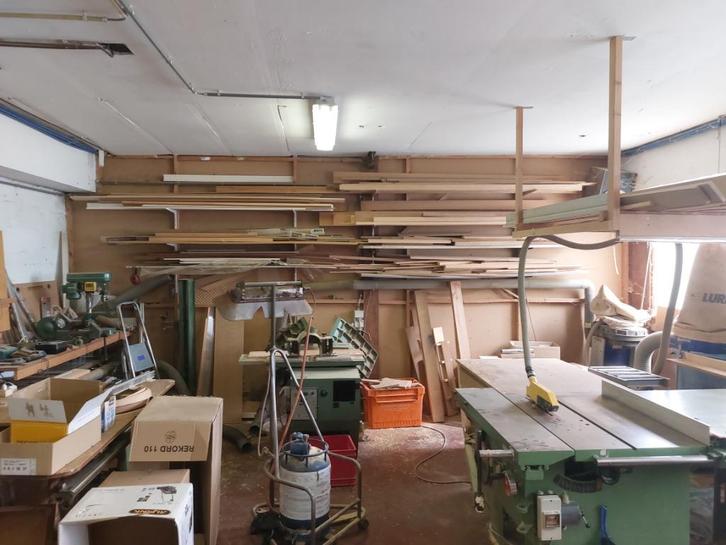 Timmerwerk - machines en gereedschappen voor timmermannen, Zakelijke goederen, Machines en Bouw | Houtbewerking, Ophalen