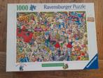 Puzzel Ravensburger: amusement park 1000 stuks, Ophalen of Verzenden, Zo goed als nieuw
