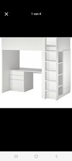 hoogslaper ikea met bureau, Ophalen, Zo goed als nieuw, Hoogslaper