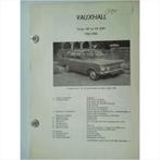 Vauxhall Victor 101 VX 4l90 Vraagbaak losbladig 1965-1966 #1, Livres, Autos | Livres, Utilisé, Enlèvement ou Envoi