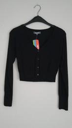 Zwarte bolero trui/gilet - maat S - Nog volledig nieuw, Neuf, Taille 36 (S), Bel & Bo, Enlèvement