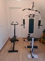 Halterbank + hometrainer + hometrainer en fiets, Sport en Fitness, Ophalen, Gebruikt