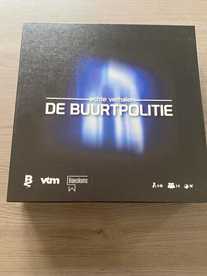 De buurtpolitie bordspel, Hobby en Vrije tijd, Gezelschapsspellen | Bordspellen, Zo goed als nieuw, Ophalen