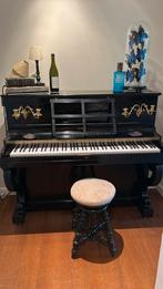 Oude Pleyel piano, Muziek en Instrumenten, Ophalen, Gebruikt, Zwart, Piano