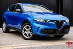 Alfa Romeo Tonale 1.5 MHEV 131pk Sprint Automaat 360Camera, Auto's, Alfa Romeo, 4 cilinders, Blauw, Leder, 5 zetels