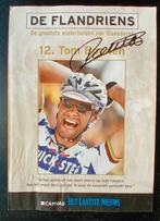 Magazine gesigneerd door Tom Boonen., Verzenden, Nieuw