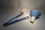 Architecten Lamp Vintage Blauw Creme, Ophalen