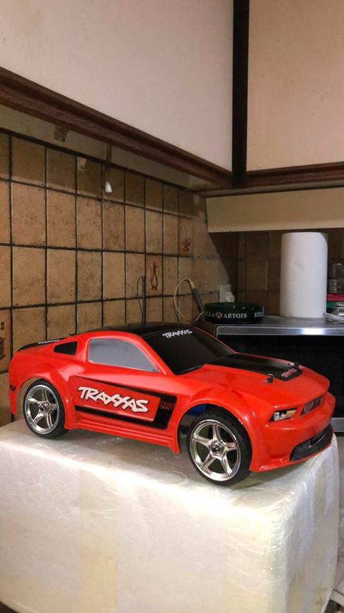 RC Traxxas Ford Mustang BOSS 302 ATR, Hobby en Vrije tijd, Modelbouw | Radiografisch | Auto's, Gebruikt, Auto onroad, Elektro