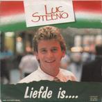 45t Luc Steeno - Liefde Is (in nieuwstaat), Comme neuf, Autres formats, Autres genres, Enlèvement ou Envoi