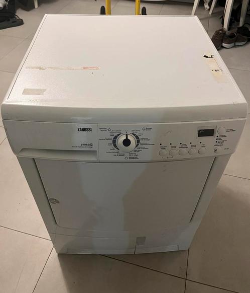 Le sèche linge Zanussi, Elektronische apparatuur, Droogkasten, Refurbished, Condens, Voorlader, 8 tot 10 kg, 85 tot 90 cm, Wolprogramma