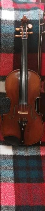 Violon 3/4 ancien et fait main, Musique & Instruments, Instruments à cordes frottées | Violons & Altos, Enlèvement ou Envoi, Avec valise
