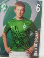 Kevin de Bruyne handtekening, Verzamelen, Muziek, Artiesten en Beroemdheden, Ophalen of Verzenden