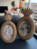 2 fotolijsten goudkleurig, 25€ voor de 2 stuks, Ophalen of Verzenden