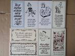 Vintage Mosa tegel tegels met spreuk 19 euro per stuk, Antiek en Kunst, Ophalen of Verzenden