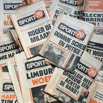 IK ZOEK Sport 70 krantjes mei 1977 koers wielrennen beschikbaar voor biedingen