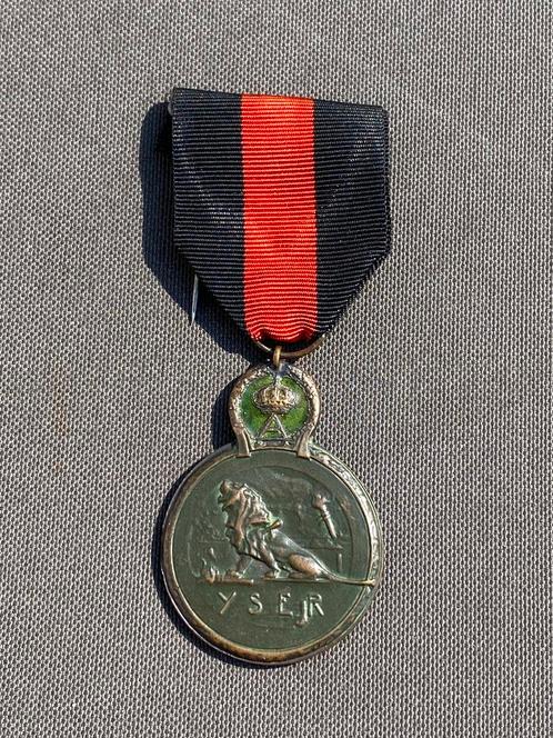 Medaille S - Yzer Yser izer, Verzamelen, Militaria | Algemeen, Ophalen of Verzenden