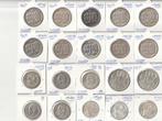 20 ZILVEREN STUKKEN 10X100FR+8X50FR+2X500FR 1980, Postzegels en Munten, Munten | België, Ophalen of Verzenden, Zilver, Zilver