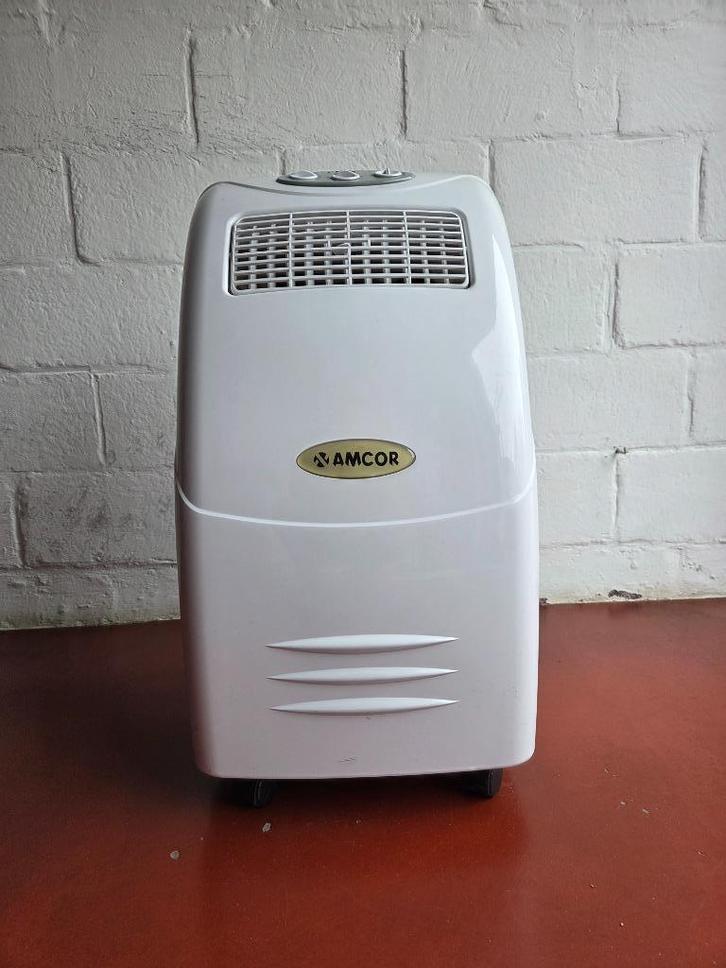Verplaatsbare airco, Elektronische apparatuur, Airco's, Gebruikt, Mobiele airco, 2 snelheden, Koelen en Ontvochtigen, Ventileren