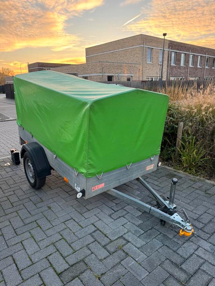 Aangangwagen ongeremd max 750kg, Auto diversen, Aanhangers en Bagagewagens, Gebruikt, Ophalen